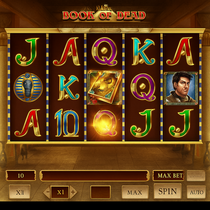 Goldspin - Book of Dead Slot Game