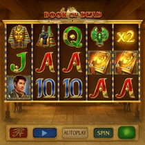 Goldspin - Book of Dead Slot Game